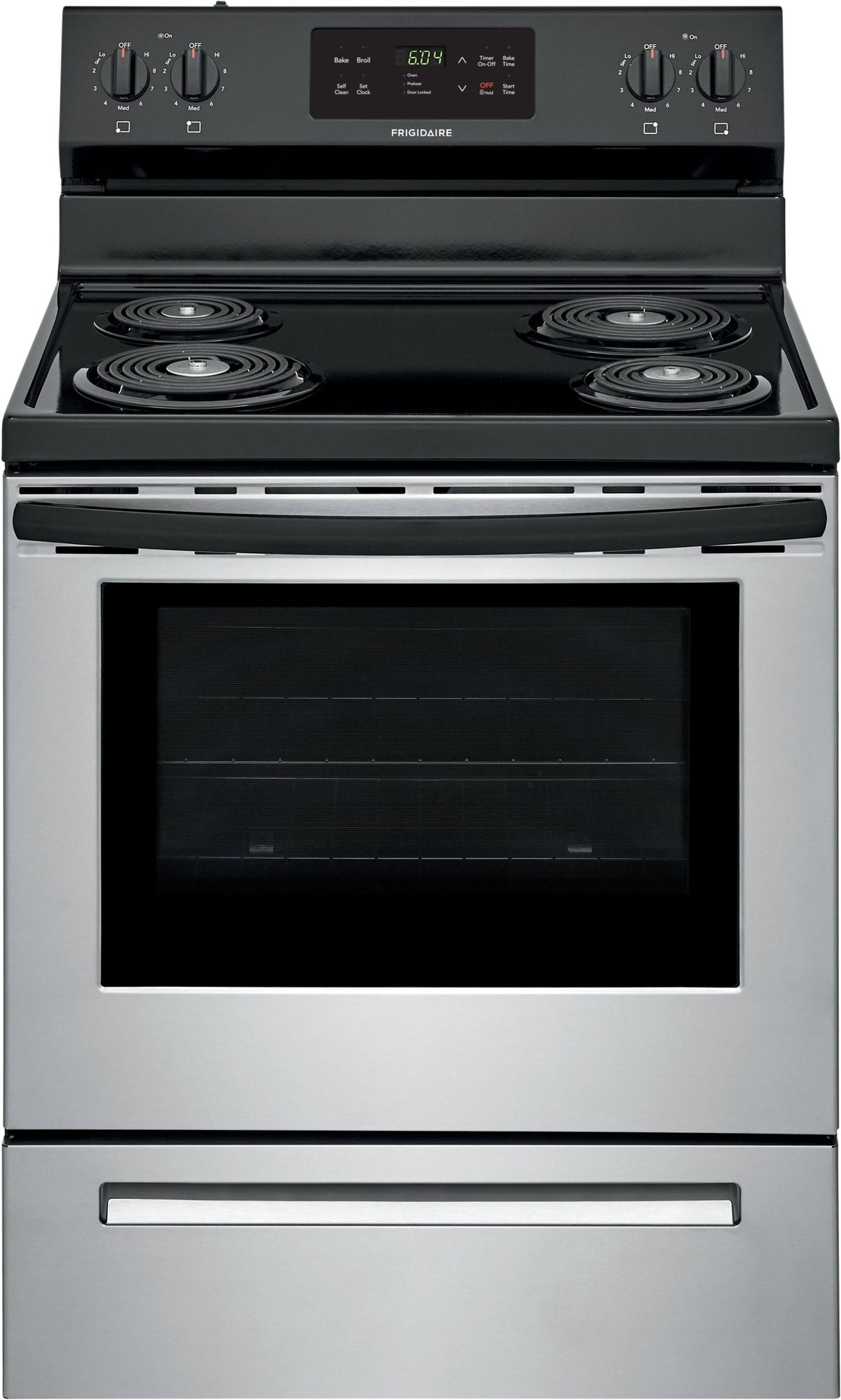 Frigidaire 30×22 Freestanding Electric Range Stainless Steel FFEF3016VS