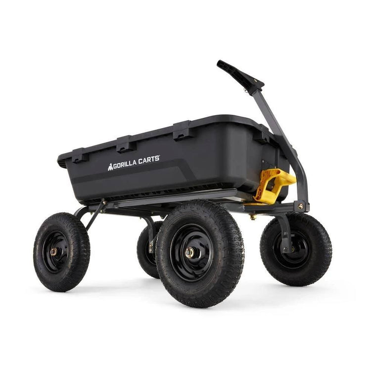 Gorilla Carts 12 Cu. ft. Poly Dump Cart, GCG-12