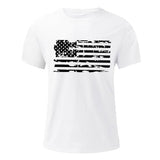 Mens American Flag Patriotic Shirt Distressed Short Sleeve Independence Day Shirt Graphic Tees Men