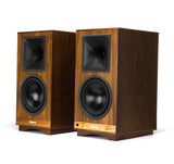 Klipsch The Sixes 2-way Table-top Heritage Wireless Series Speakers – 200W RMS – Pair – Wireless – Walnut