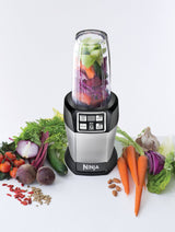 Ninja BL482 Nutri Ninja With Auto IQ Blender One Size, Silver/Black