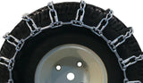 The ROP Shop Pair of 2 Link Tire Chains & Tensioners 23×10.5×12 for Snow Blowers, Lawn & Garden Tractors, Mowers & Riders, UTV, ATV, 4-Wheelers, Utility Vehicles