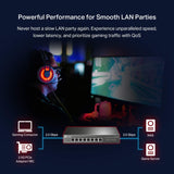 TP-Link TL-SG108-M2 | 8 Port Multi-Gigabit Unmanaged Network Switch, Ethernet Splitter | 2.5G Bandwidth | Plug & Play | Desktop/Wall-Mount | Fanless Metal Design | Limited Lifetime Protection
