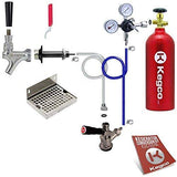 Kegco 2 Tap Premium Door Mount Kegerator Conversion Kit