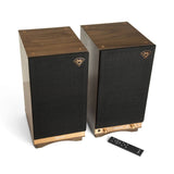 Klipsch The Sixes 2-way Table-top Heritage Wireless Series Speakers – 200W RMS – Pair – Wireless – Walnut