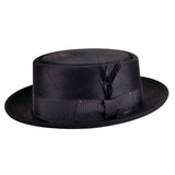 Men&s Bailey Jett Pork Pie Hat: Size: 7 5/8 Black
