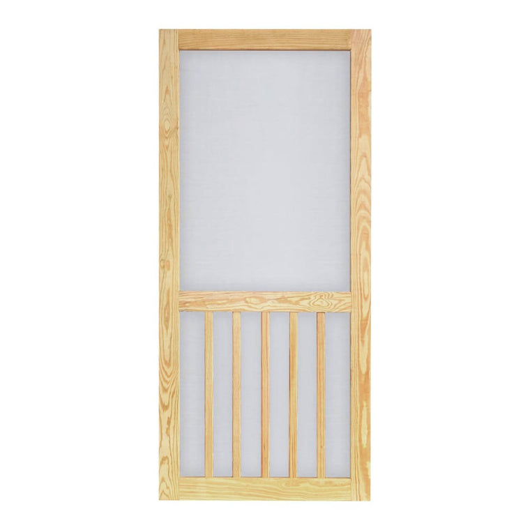 Timber Screen Door Wood 5Bar 36x80in WTIM36PT