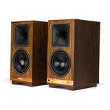 Klipsch The Sixes 2-way Table-top Heritage Wireless Series Speakers – 200W RMS – Pair – Wireless – Walnut