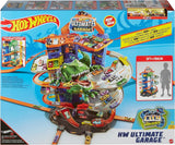 Hot Wheels City Robo T-Rex Ultimate Garage, Multi-level Multi-Play Mode, Stores 100 Plus 1:64 Scale Cars, Gift Idea for Kids 3 and Older