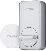Wyze Lock WiFi & Bluetooth Enabled Smart Door Lock, Wireless & Keyless Entry, works with Amazon Alexa & Google Assistant, Fits on Most Deadbolts, Includes Wyze Gateway – A Certified for Humans Device