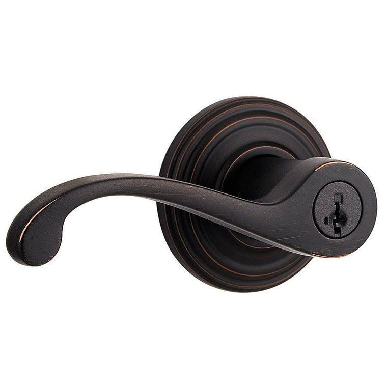 Kwikset 740CHL 11P SMT Commonwealth Keyed Entry Lever, Venetian Bronze