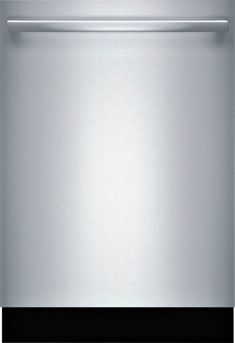 Bosch – 800 Series 24 Top Control Built-In Dishwasher with CrystalDry, Stainless Steel Tub, 3rd Rack, 40 dBa – Stainless steel