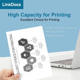 LinkDocs 30A CF230A Toner Cartridge Replacement for HP 30A CF230A Black Toner Cartridge used with HP Laserjet Pro MFP M203dw M227fdw M227fdn M203d M203dn M227sdn M227 M203 Printer (Black 2-Pack)