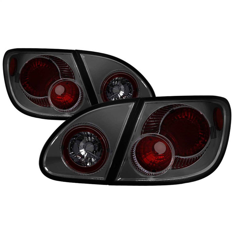 ( Spyder ) Toyota Corolla 03-08 Euro Style Tail Lights – Smoke 5033673