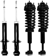 Front Complete Struts Rear Shocks fit for Ford Explorer Mercury Mountaineer 2002 2003 4.0L 4.6L, Quick Struts Assembly Shock Absorbers Loaded Suspensions Amortiguadores