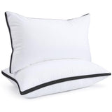 viewstar Bed Pillows King Size Set of 2, Hotel Quality, Down Alternative Big Pillow for Back, Stomach or Side Sleepers, Firm
