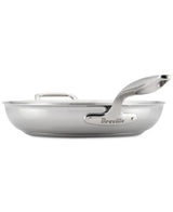 Breville Thermal Pro 12.5×22 Clad Stainless Steel Fry Pan with Helper Handle
